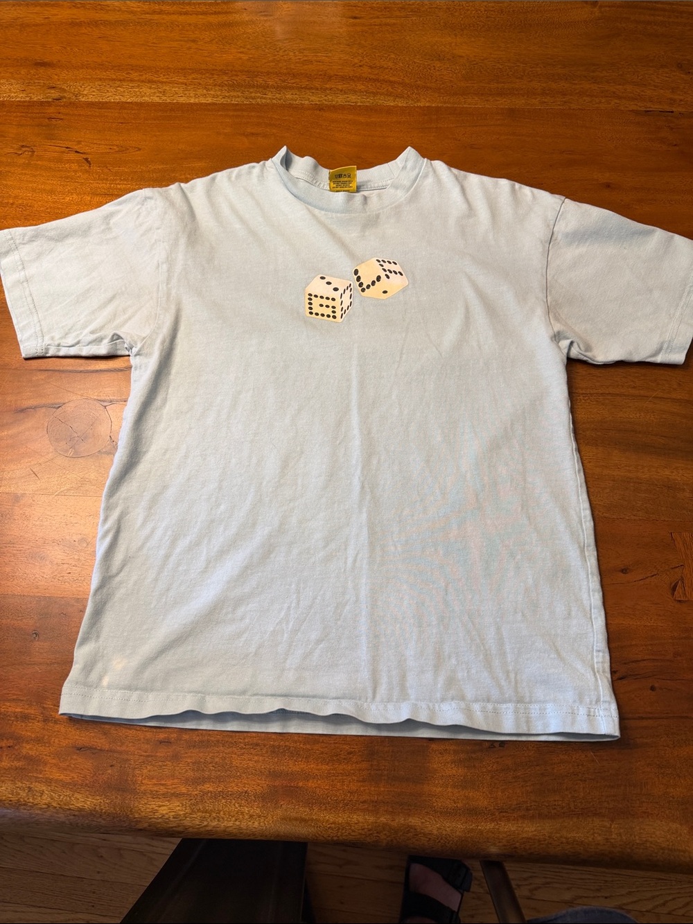 Light Blue GOLF want  Dice Graphic Tee